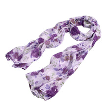 Load image into Gallery viewer, Elegant Roses Print Floral Scarf