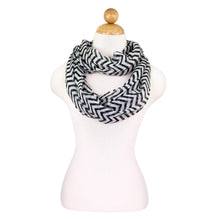 Load image into Gallery viewer, Trendsblue Women's Soft Zig Zag Infinity Loop Scarf