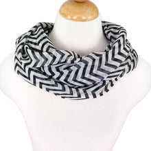 Load image into Gallery viewer, Trendsblue Women's Soft Zig Zag Infinity Loop Scarf