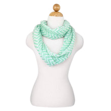 Load image into Gallery viewer, Trendsblue Women's Soft Zig Zag Infinity Loop Scarf