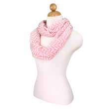 Load image into Gallery viewer, Trendsblue Women's Soft Zig Zag Infinity Loop Scarf