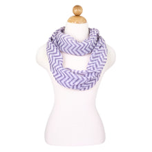 Load image into Gallery viewer, Trendsblue Women's Soft Zig Zag Infinity Loop Scarf