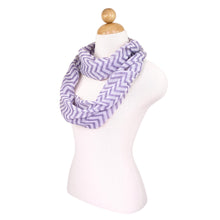 Load image into Gallery viewer, Trendsblue Women's Soft Zig Zag Infinity Loop Scarf
