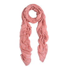 Load image into Gallery viewer, Solid Color Stars Print Stardust Glitter Scarf - Different Colors Available