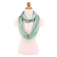 Load image into Gallery viewer, Premium Viscose Polka Dot Infinity Loop Fashion Scarf