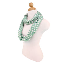 Load image into Gallery viewer, Premium Viscose Polka Dot Infinity Loop Fashion Scarf