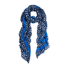Load image into Gallery viewer, Elegant Spot Leopard Animal Print Scarf with Brushed Border - Diff Colors Avail