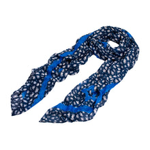 Load image into Gallery viewer, Elegant Spot Leopard Animal Print Scarf with Brushed Border - Diff Colors Avail