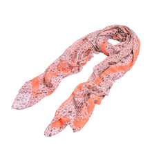 Load image into Gallery viewer, Elegant Spot Leopard Animal Print Scarf with Brushed Border - Diff Colors Avail