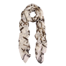 Load image into Gallery viewer, Premium Vintage Cross Star Design Scarf Wrap - Different Colors Available