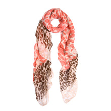 Load image into Gallery viewer, Premium Spot Leopard Multi Tone Animal Print Scarf -Diff Colors Avail