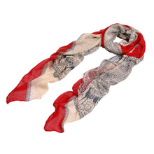 Load image into Gallery viewer, Premium Deer Medallion Animal Print Scarf Wrap - 2 Colors Avail