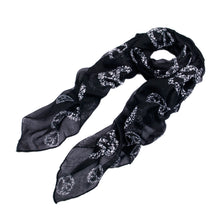 Load image into Gallery viewer, Unique Premium Skull Peace Sign Scarf - Different Colors Available
