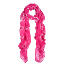 Load image into Gallery viewer, Unique Premium Skull Peace Sign Scarf - Different Colors Available