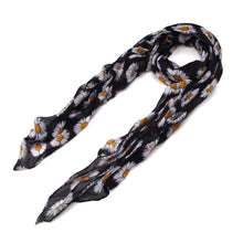 Load image into Gallery viewer, Premium Daisy Floral Fashion Scarf Wrap