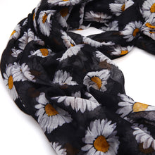 Load image into Gallery viewer, Premium Daisy Floral Fashion Scarf Wrap