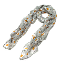 Load image into Gallery viewer, Premium Daisy Floral Fashion Scarf Wrap
