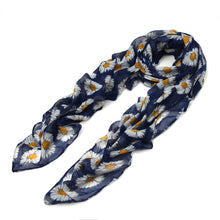 Load image into Gallery viewer, Premium Daisy Floral Fashion Scarf Wrap