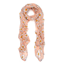 Load image into Gallery viewer, Premium Daisy Floral Fashion Scarf Wrap