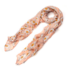 Load image into Gallery viewer, Premium Daisy Floral Fashion Scarf Wrap