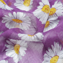 Load image into Gallery viewer, Premium Daisy Floral Fashion Scarf Wrap