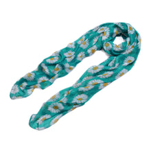 Load image into Gallery viewer, Premium Daisy Floral Fashion Scarf Wrap