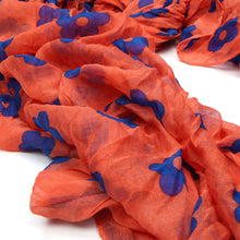 Load image into Gallery viewer, Cherry Blossom Sakura Floral Fashion Scarf Wrap
