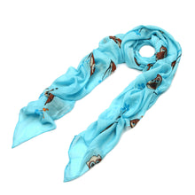 Load image into Gallery viewer, Premium Night Owl Print Fashion Scarf Wrap