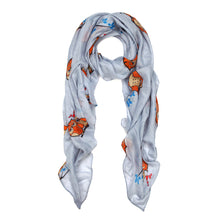 Load image into Gallery viewer, Premium Night Owl Print Fashion Scarf Wrap