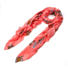 Load image into Gallery viewer, Premium Night Owl Print Fashion Scarf Wrap