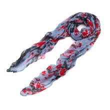 Load image into Gallery viewer, Elegant Abstract Cherry Blossom Sakura Floral Scarf Wrap