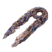 Load image into Gallery viewer, Elegant Abstract Cherry Blossom Sakura Floral Scarf Wrap