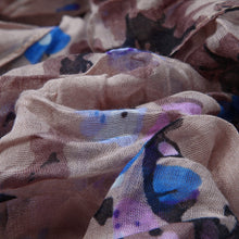 Load image into Gallery viewer, Elegant Abstract Cherry Blossom Sakura Floral Scarf Wrap