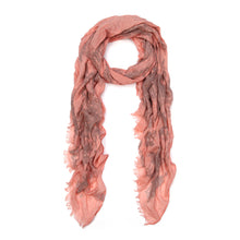 Load image into Gallery viewer, Unique Viscose Vintage 18th Century City Print Frayed End Scarf