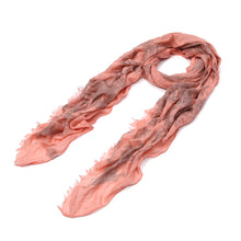 Load image into Gallery viewer, Unique Viscose Vintage 18th Century City Print Frayed End Scarf
