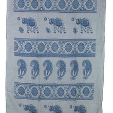 Load image into Gallery viewer, Unique Viscose Aztec Elephant & Paisley Print Frayed End Scarf