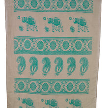 Load image into Gallery viewer, Unique Viscose Aztec Elephant & Paisley Print Frayed End Scarf
