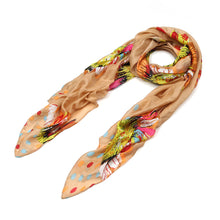 Load image into Gallery viewer, Premium Sunflower Print Fashion Scarf Wrap