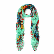 Load image into Gallery viewer, Premium Sunflower Print Fashion Scarf Wrap
