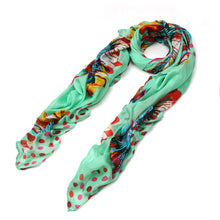 Load image into Gallery viewer, Premium Sunflower Print Fashion Scarf Wrap