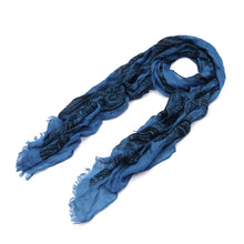 Load image into Gallery viewer, Premium Viscose Vintage Paisley Print Frayed End Scarf