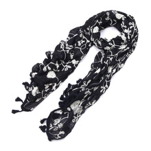 Load image into Gallery viewer, Premium Viscose Elegant Lace Floral Scarf