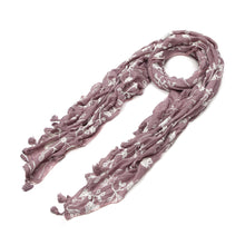 Load image into Gallery viewer, Premium Viscose Elegant Lace Floral Scarf