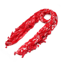 Load image into Gallery viewer, Premium Viscose Elegant Lace Floral Scarf
