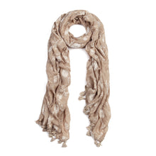 Load image into Gallery viewer, Premium Viscose Elegant Lace Floral Scarf