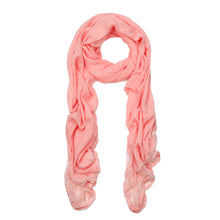 Load image into Gallery viewer, Elegant Pure Cotton Solid Color Lace Floral Trim Fashion Scarf