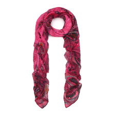 Load image into Gallery viewer, Premium Elegant Peacock Feather Scarf Wrap