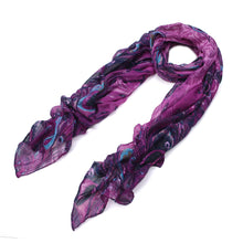 Load image into Gallery viewer, Premium Elegant Peacock Feather Scarf Wrap