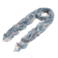 Load image into Gallery viewer, Premium 2-Tone Vintage Paisley Graphic Scarf