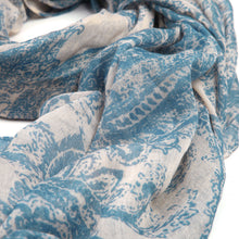 Load image into Gallery viewer, Premium 2-Tone Vintage Paisley Graphic Scarf